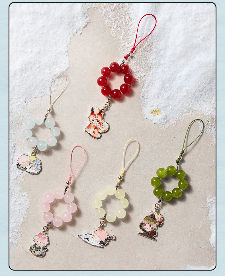 【AUTHENTIC】Pop Mart DIMOO A Wind Moon Series-Bead Pendant Blind Box
