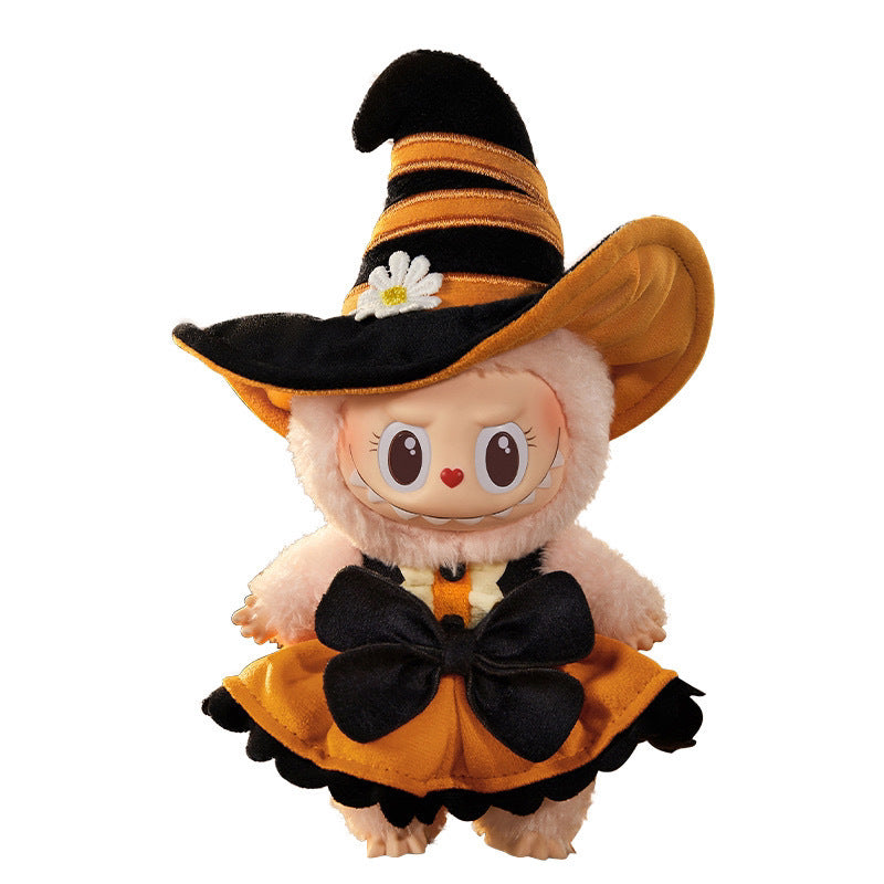 【AUTHENTIC】POP MART mokoko Halloween Glue Pumpkin Strange Carnival Plush Doll Pen