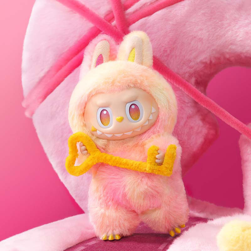 LABUBU Series 3 Front High Energy Series Vinyl Plush Keychain Blind Box Trendy Toy Doll Macaron