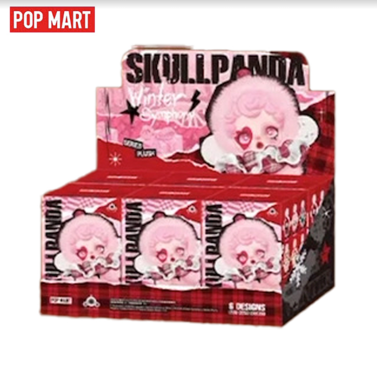 【AUTHENTIC】POPMART SKULLPANDA Winter Movement Series Plush Doll Blind Box