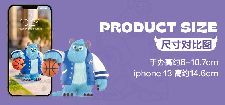 【AUTHENTIC】POP MART Disney/Pixar Monsters University OK Brotherhood Series Figure Blind Box Toy