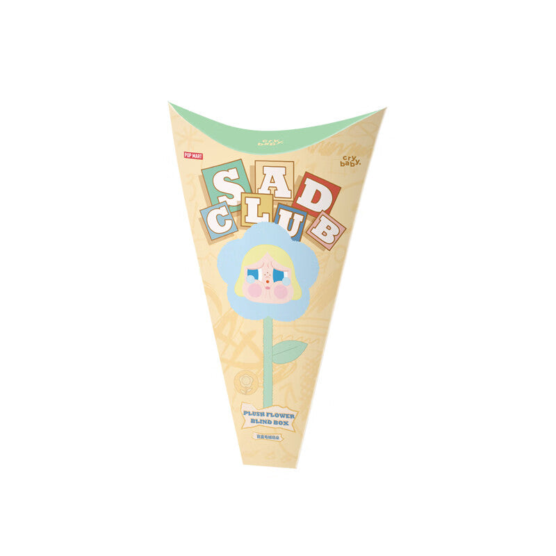 【AUTHENTIC】POP MART CRYBABY Sad Club Series Blind Box Plush Flower Peripheral New Year Gift