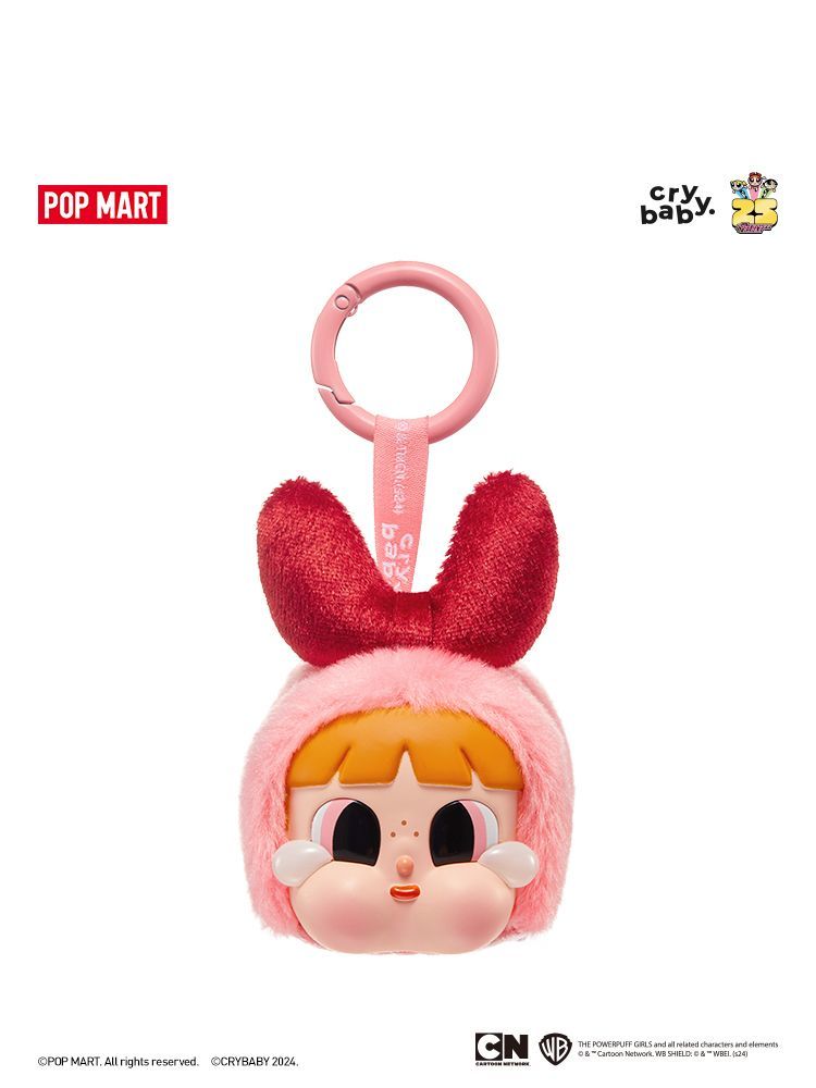 【AUTHENTIC】POPMART Pop mart CRYBABY × Powerpuff Girls Series Vinyl Face Plush Blind Box