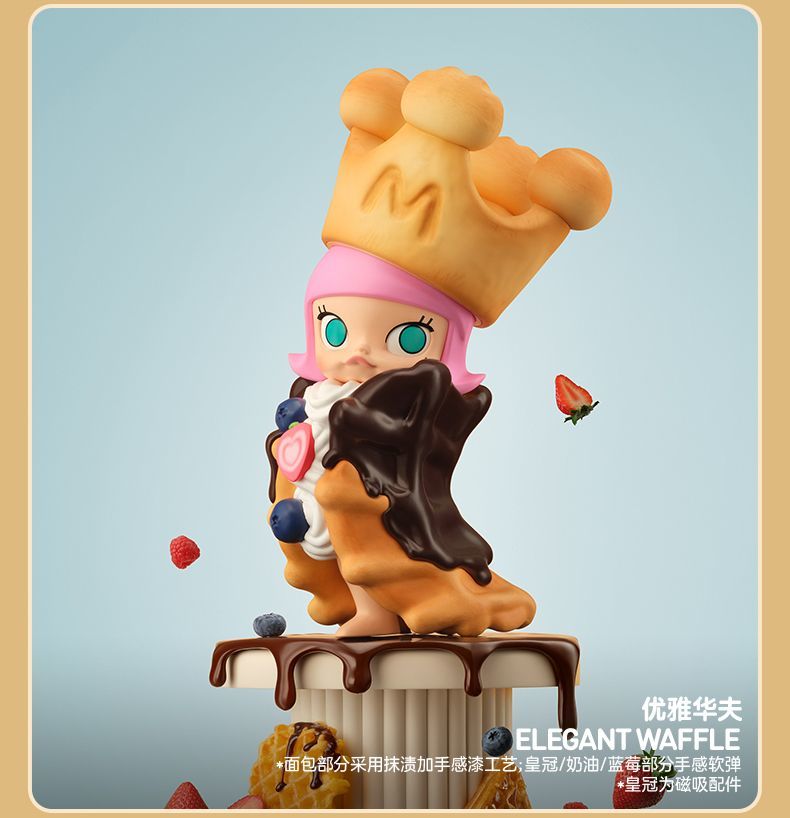 【AUTHENTIC】POPMART MOLLY Bread Head Series Figurine Blind Box Toy