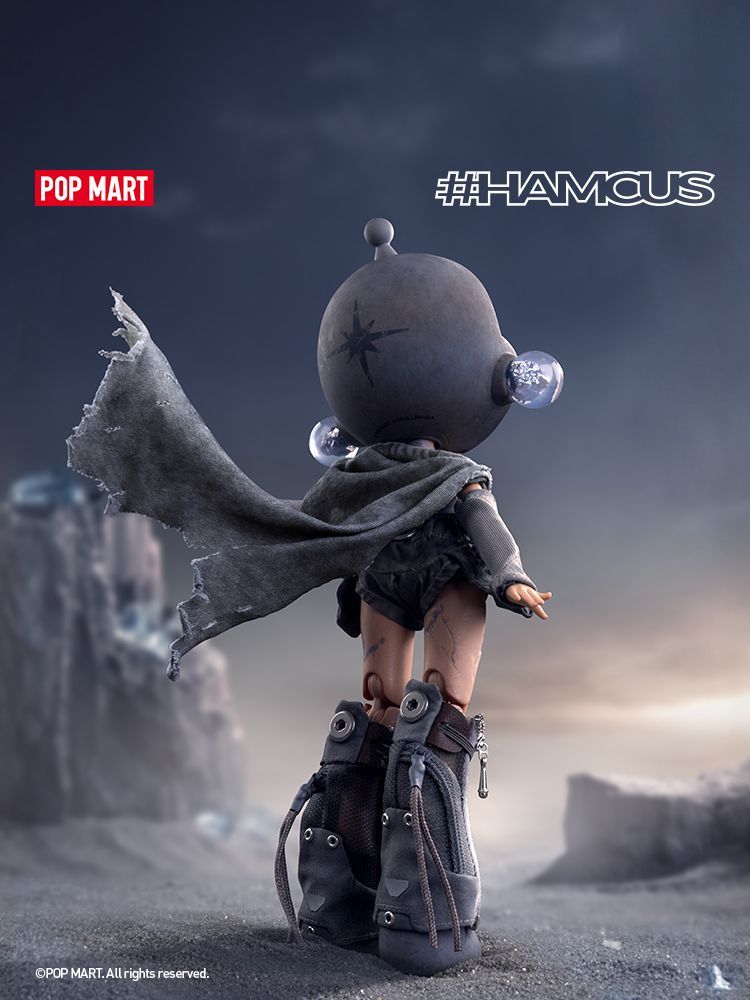 【AUTHENTIC】POPMART Pop mart SKULLPANDA × HAMCUS 1/6Movable Action Figure Doll Gift Ornament