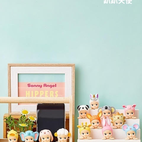 【AUTHENTIC】Genuine Sonny Angel Papa Angel Blind Box Cute Animal Car Screen Doll Trendy Figurine Decoration