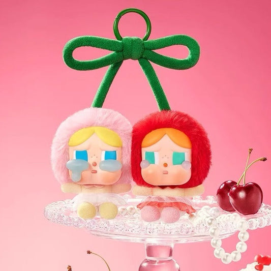 【AUTHENTIC】POP MART CRYBABY Sweet Together Cherry Pendant