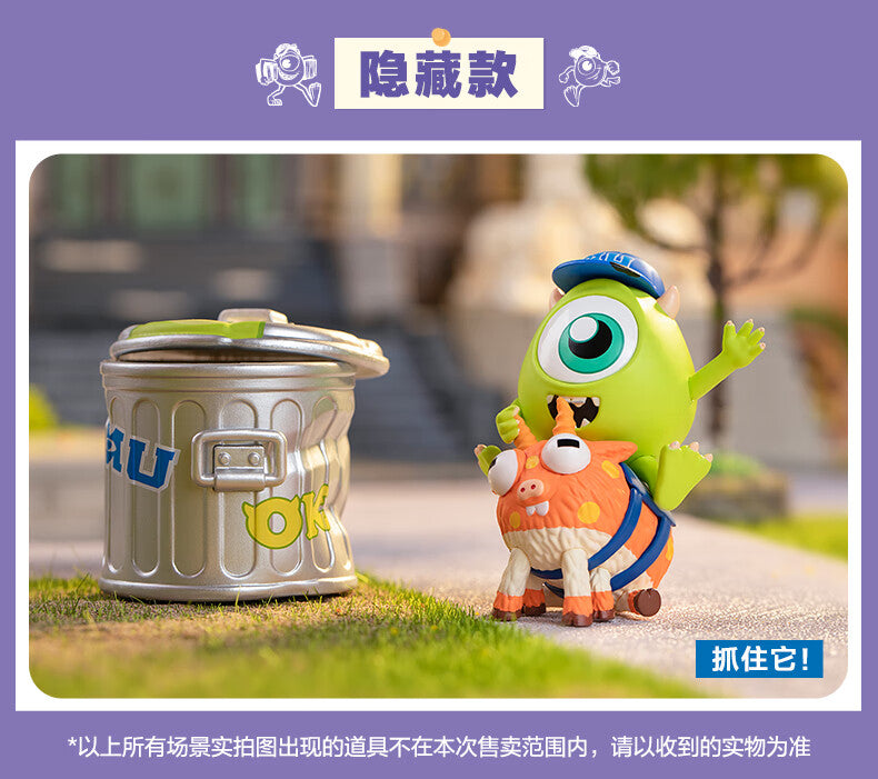 【AUTHENTIC】POP MART Disney/Pixar Monsters University OK Brotherhood Series Figure Blind Box Toy