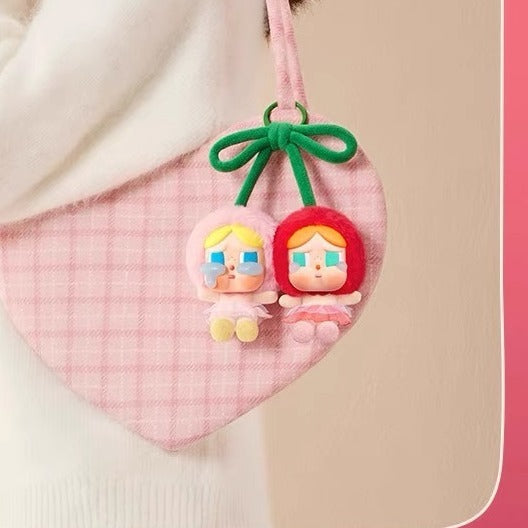 【AUTHENTIC】POP MART CRYBABY Sweet Together Cherry Pendant