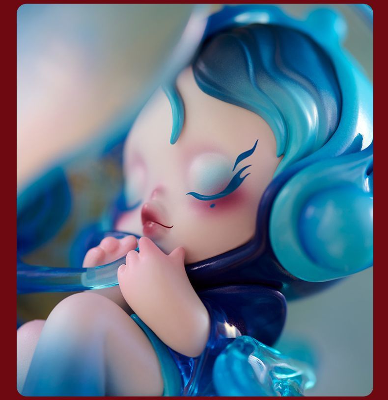 【AUTHENTIC】POP MART SKULLPANDA The Mirage Series Figures Blind Box Action Toys Figure Birthday Gift Kid Toy