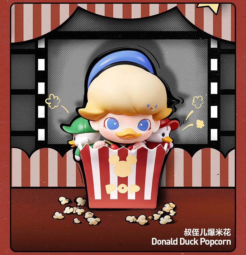 【AUTHENTIC】POPMART  DIMOO WORLD × Disney Series Blind Box Figurine Toy Gift Decoration