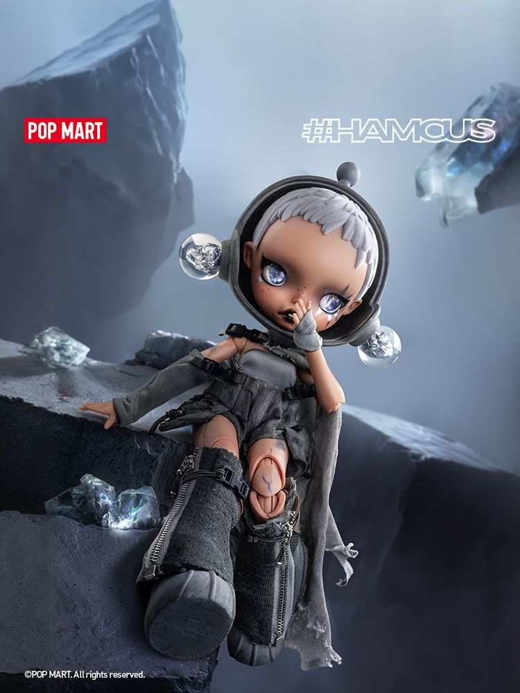 【AUTHENTIC】POPMART Pop mart SKULLPANDA × HAMCUS 1/6Movable Action Figure Doll Gift Ornament
