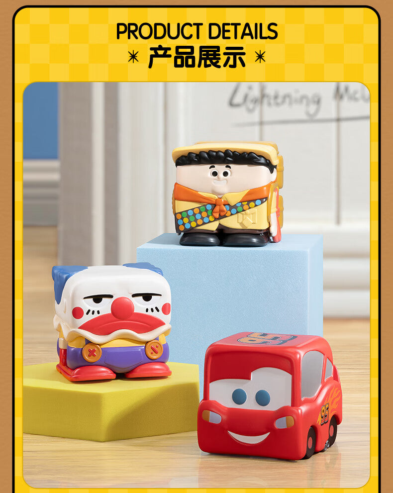 【AUTHENTIC】POP MART  Disney/Pixar POP CUBE-1Series Figurine Blind Box Trendy Toy