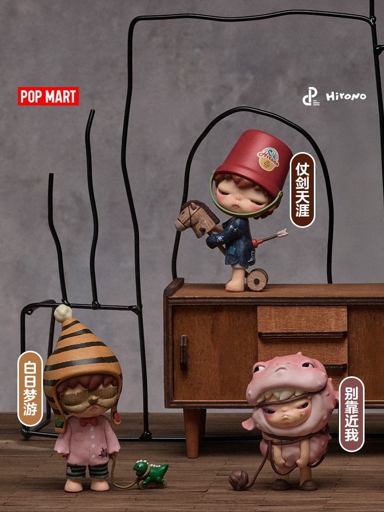 【AUTHENTIC】POPMART Bubble Mart Hirono Echo Series Handheld Blind Box