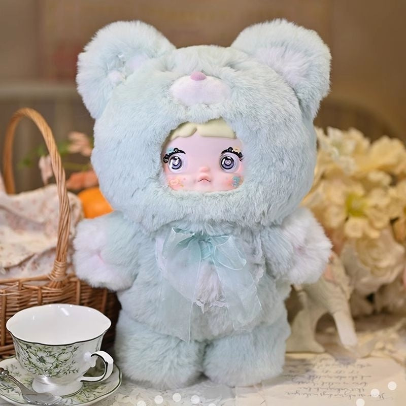 【AUTHENTIC】Nommi Glutinous Rice400%-Good Night Bear Series Plush Trendy Cute Girl Figurine Gift