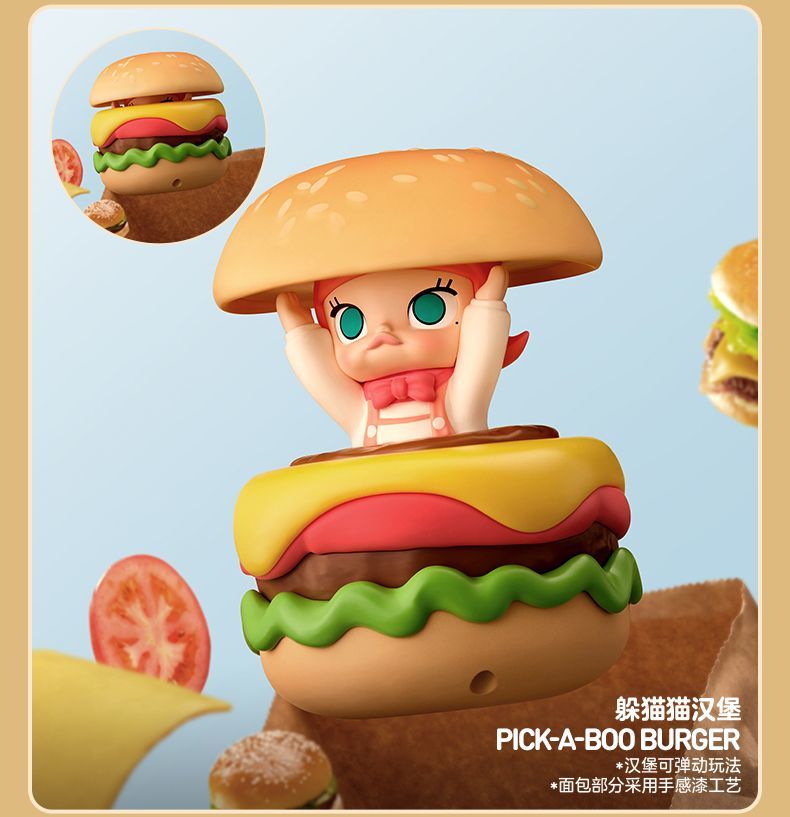 【AUTHENTIC】POPMART MOLLY Bread Head Series Figurine Blind Box Toy