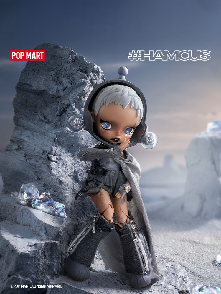 【AUTHENTIC】POPMART Pop mart SKULLPANDA × HAMCUS 1/6Movable Action Figure Doll Gift Ornament