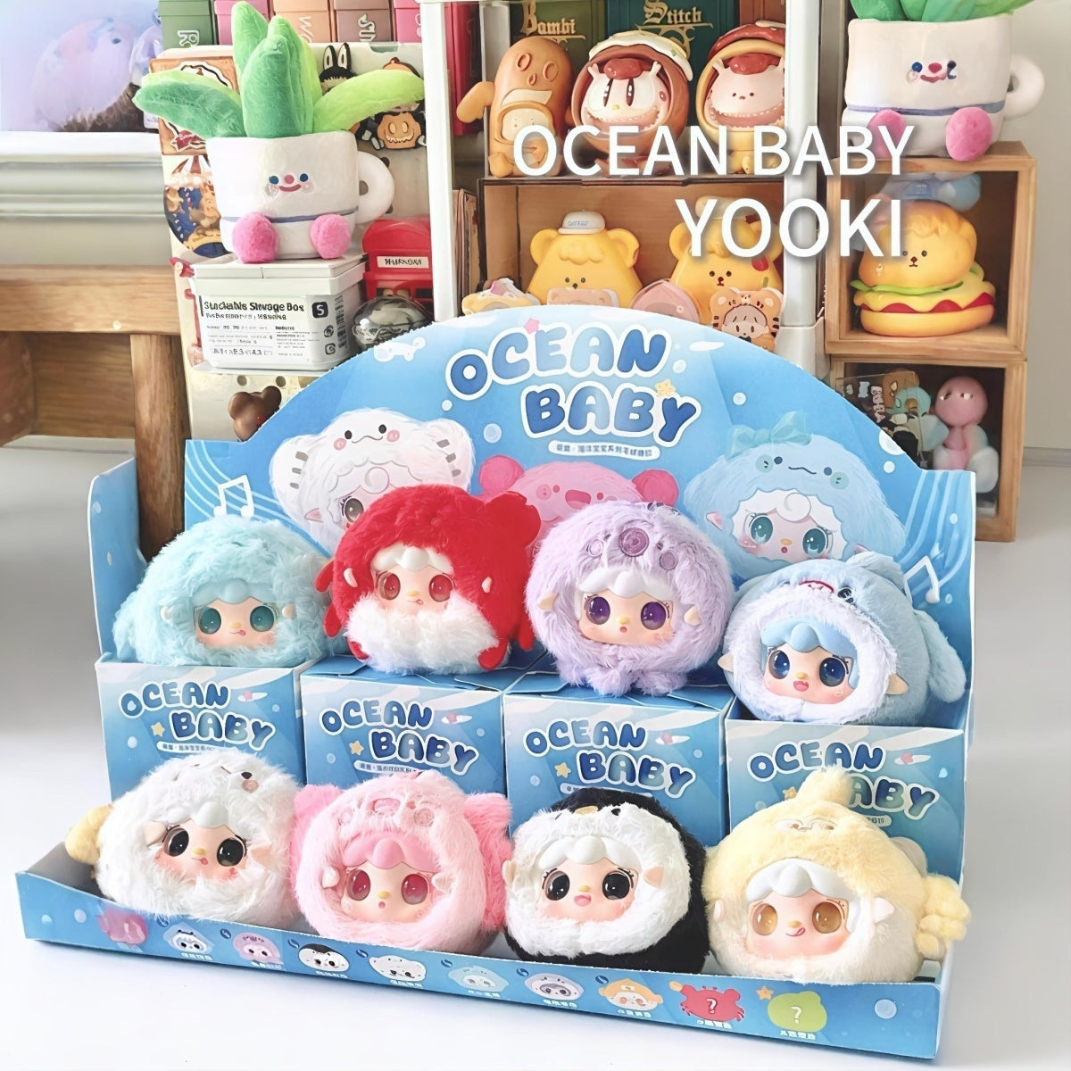 【AUTHENTIC】yooki Oxygen Six Generations Ocean Baby Blind Box