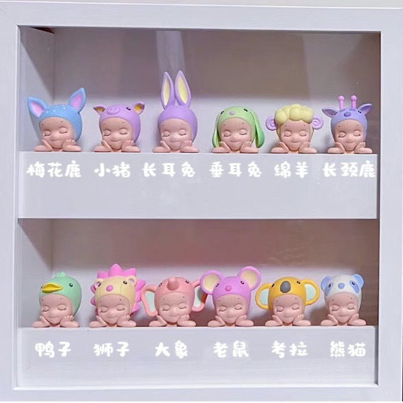 【AUTHENTIC】Genuine Sonny Angel Papa Angel Blind Box Cute Animal Car Screen Doll Trendy Figurine Decoration