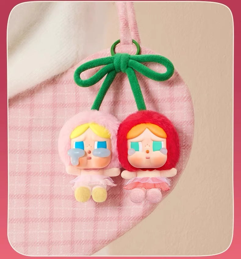 【AUTHENTIC】POP MART CRYBABY Sweet Together Cherry Pendant