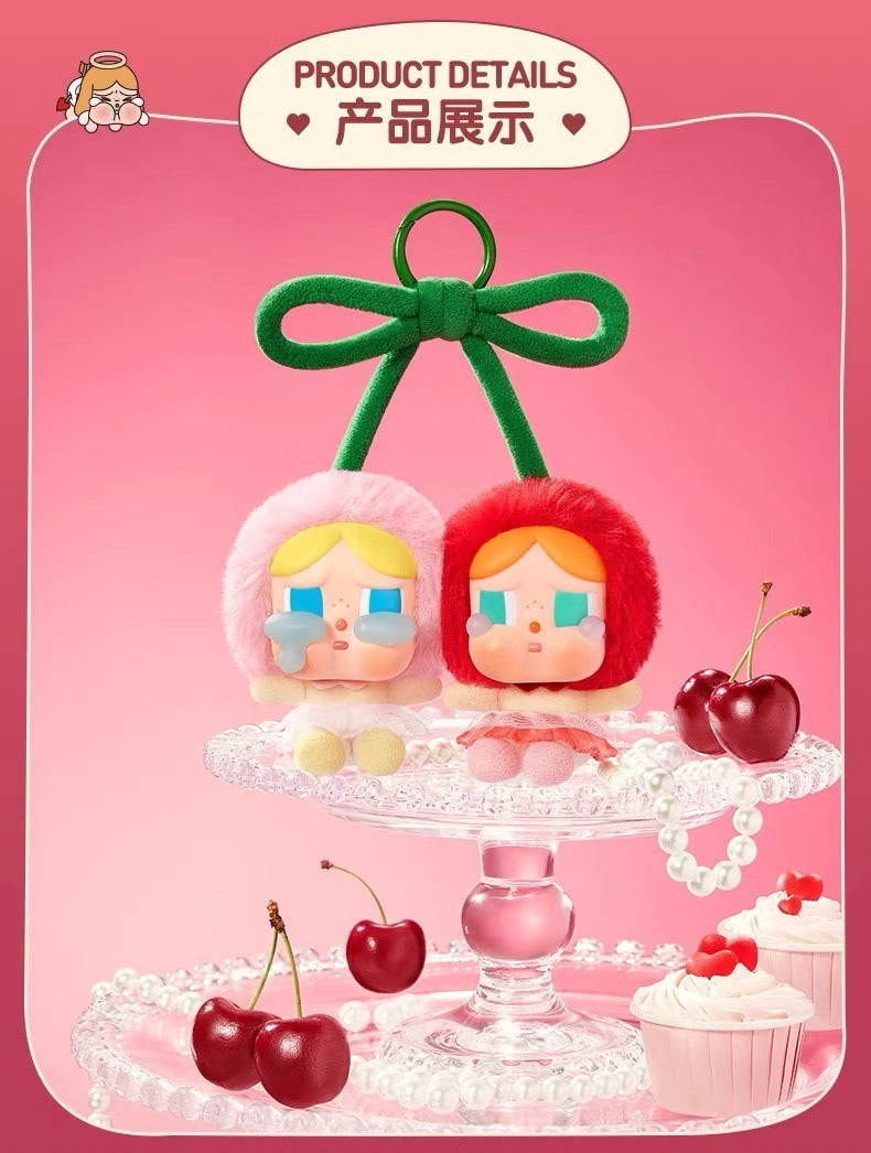 【AUTHENTIC】POP MART CRYBABY Sweet Together Cherry Pendant