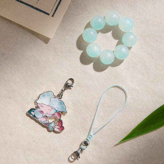 【AUTHENTIC】Pop Mart  DIMOO A Wind Moon Series-Bead Pendant Blind Box