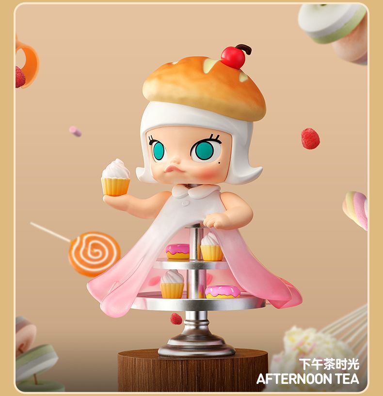 【AUTHENTIC】POPMART MOLLY Bread Head Series Figurine Blind Box Toy