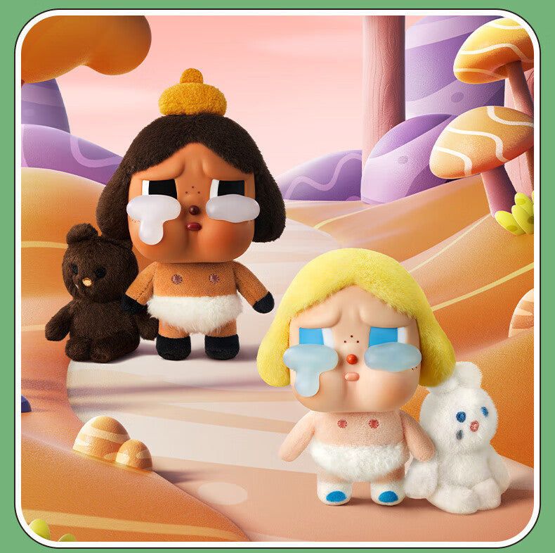 【AUTHENTIC】Pop Mart CRYBABY Tears Factory Series Vinyl Face Plush Blind Box Keychain