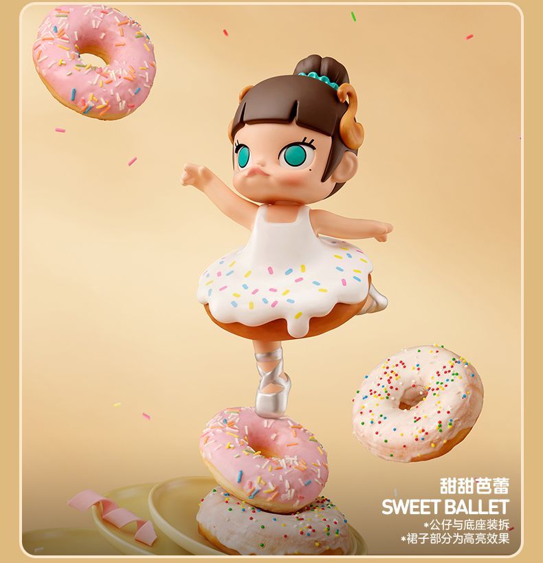 【AUTHENTIC】POPMART MOLLY Bread Head Series Figurine Blind Box Toy