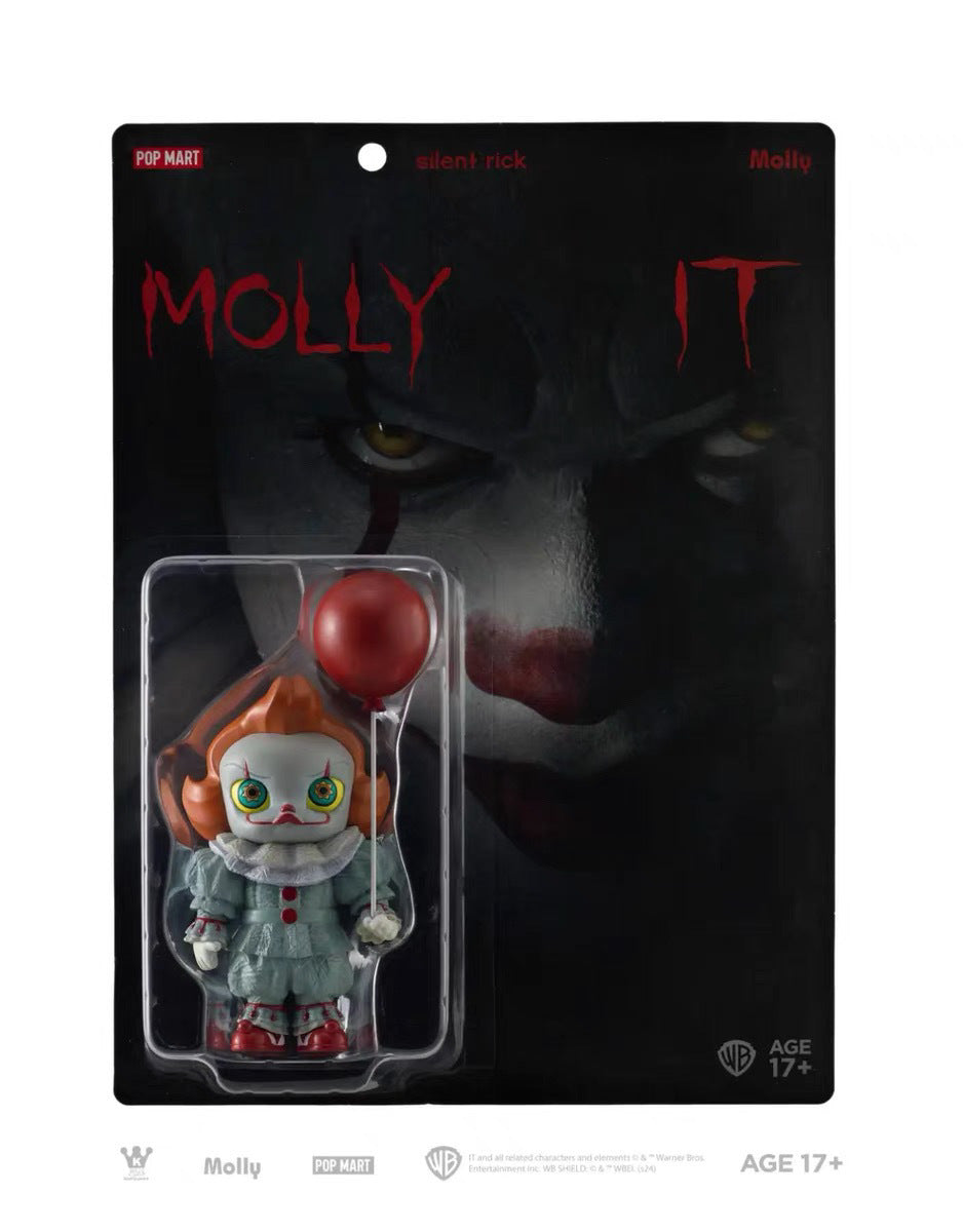 【AUTHENTIC】POP MART MOLLY Ultraman Klown Return Ultra Badge MOLLY IT Badge 100%