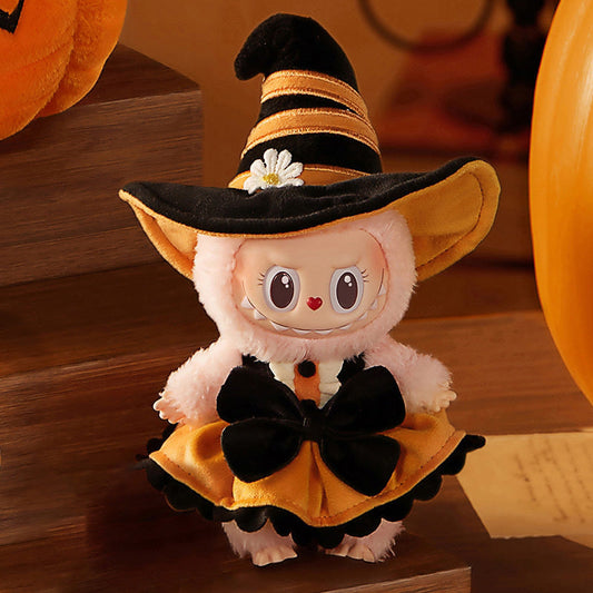 【AUTHENTIC】POP MART mokoko Halloween Glue Pumpkin Strange Carnival Plush Doll Pen