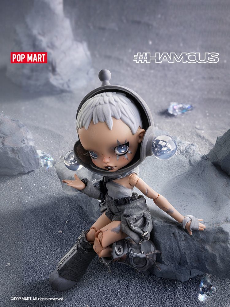【AUTHENTIC】POPMART Pop mart SKULLPANDA × HAMCUS 1/6Movable Action Figure Doll Gift Ornament
