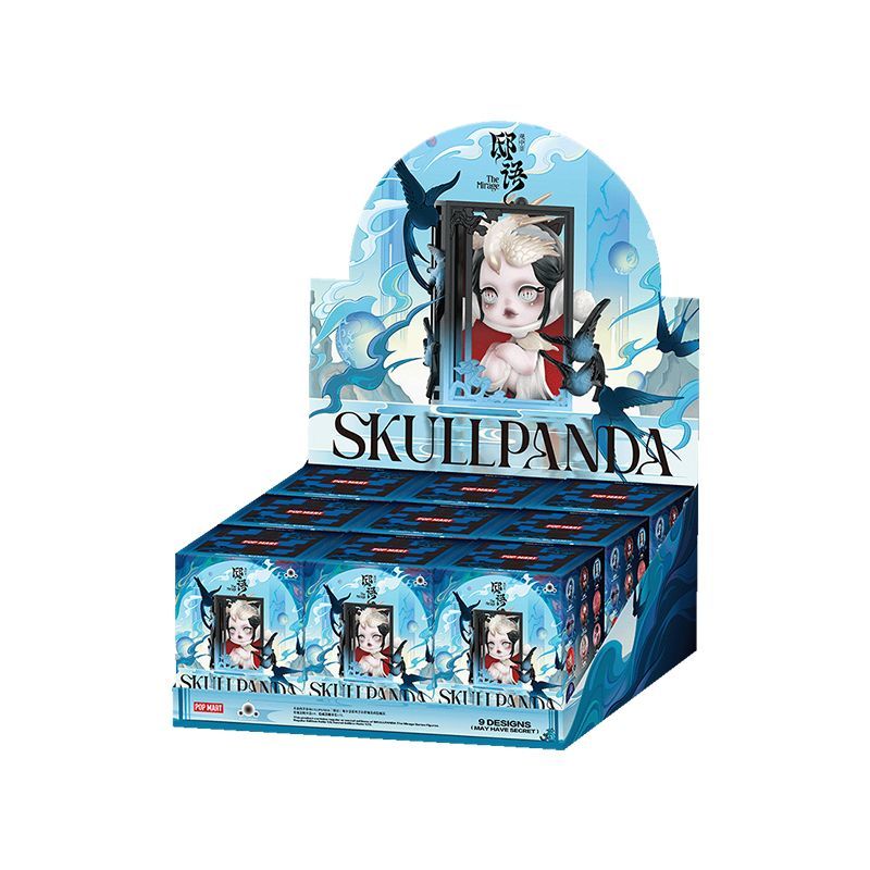 【AUTHENTIC】POP MART SKULLPANDA The Mirage Series Figures Blind Box Action Toys Figure Birthday Gift Kid Toy