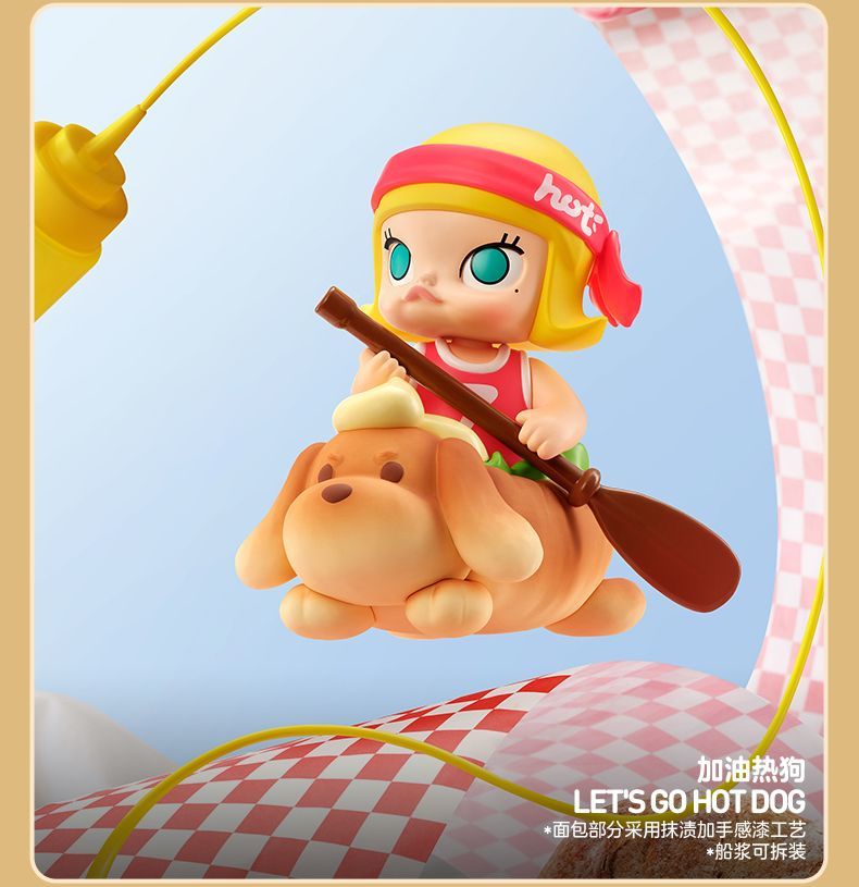 【AUTHENTIC】POPMART MOLLY Bread Head Series Figurine Blind Box Toy