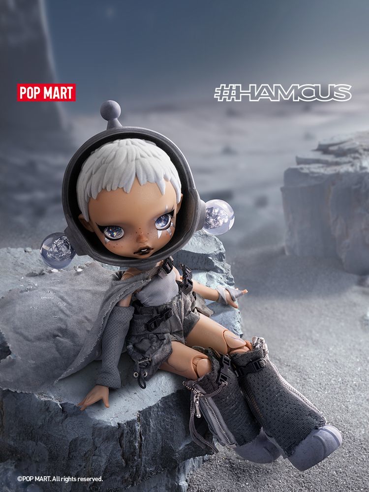 【AUTHENTIC】POPMART Pop mart SKULLPANDA × HAMCUS 1/6Movable Action Figure Doll Gift Ornament