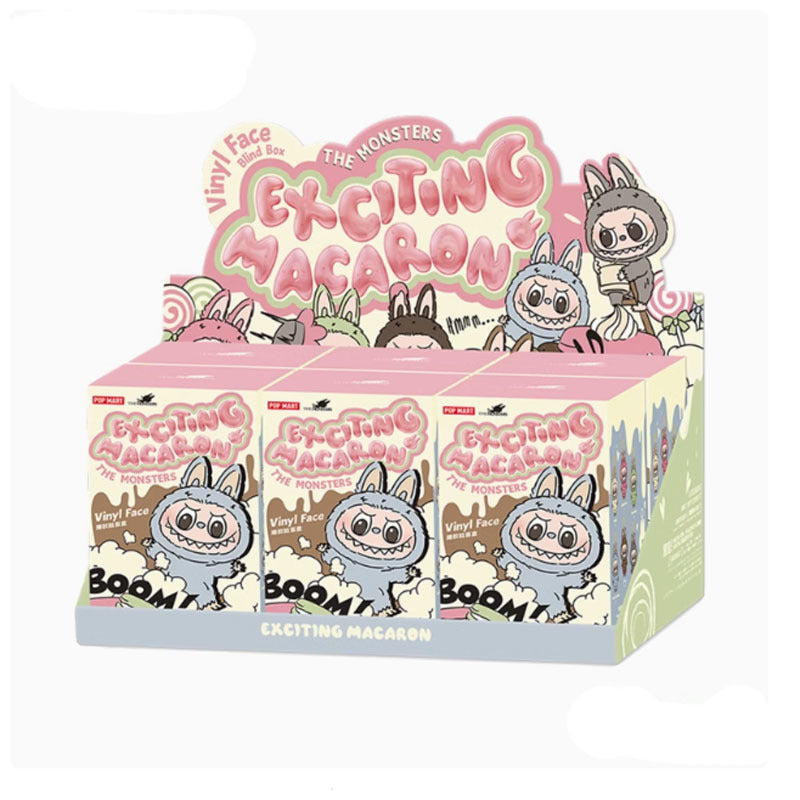 【AUTHENTIC】POPMART  LABUBU  Macaron Vinyl Face Blind Box Toy
