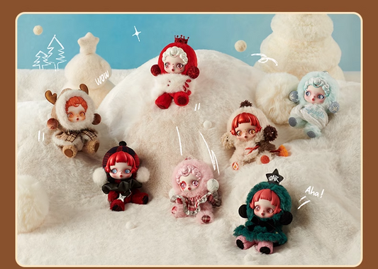 【AUTHENTIC】POPMART SKULLPANDA Winter Movement Series Plush Doll Blind Box
