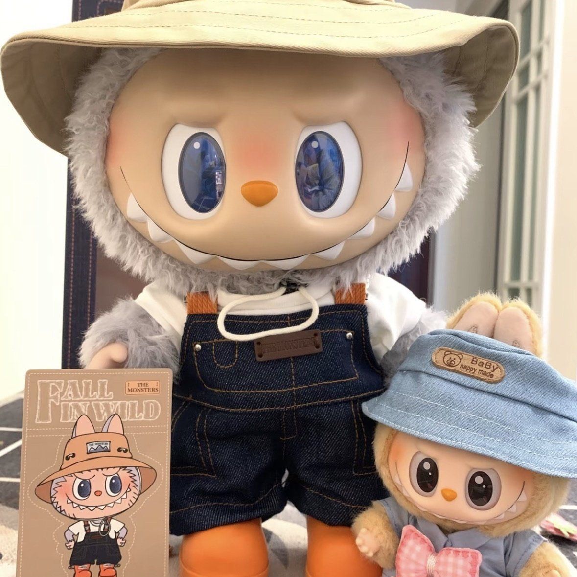 【AUTHENTIC】POPMART THE MONSTERS Spring Wild At Home Series Vinyl Plush Doll