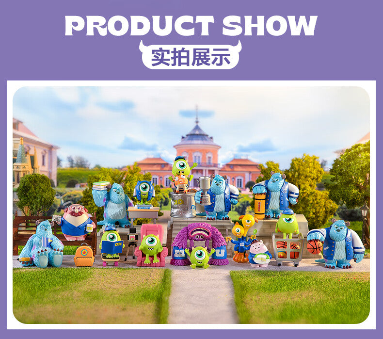 【AUTHENTIC】POP MART Disney/Pixar Monsters University OK Brotherhood Series Figure Blind Box Toy
