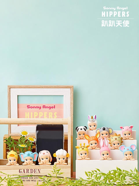 【AUTHENTIC】Genuine Sonny Angel Papa Angel Blind Box Cute Animal Car Screen Doll Trendy Figurine Decoration