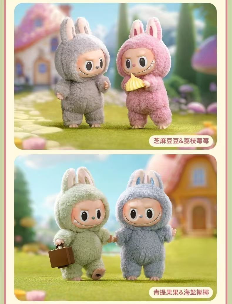 【AUTHENTIC】POPMART  LABUBU  Macaron Vinyl Face Blind Box Toy