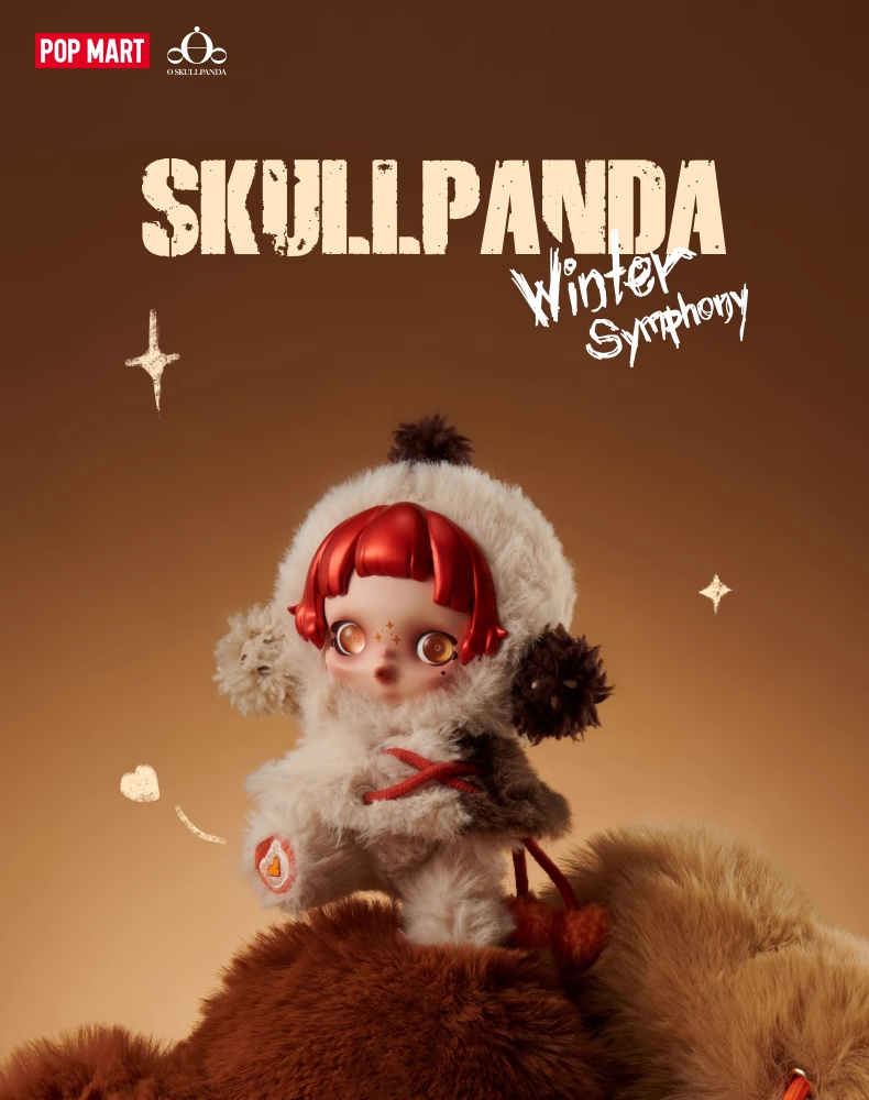 【AUTHENTIC】POPMART SKULLPANDA Winter Movement Series Plush Doll Blind Box