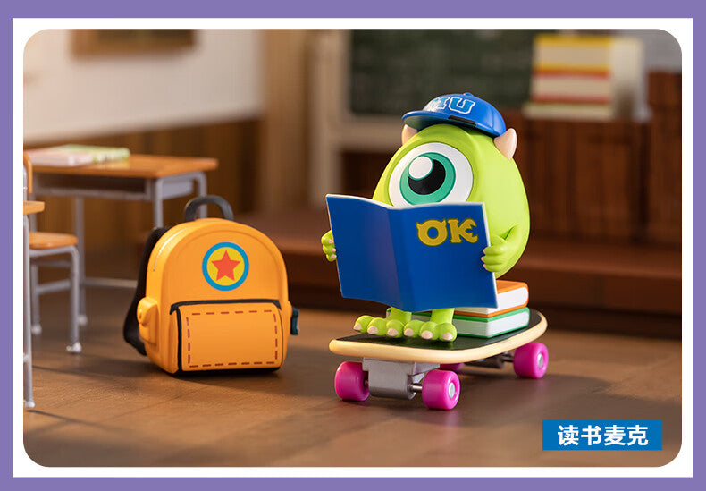 【AUTHENTIC】POP MART Disney/Pixar Monsters University OK Brotherhood Series Figure Blind Box Toy